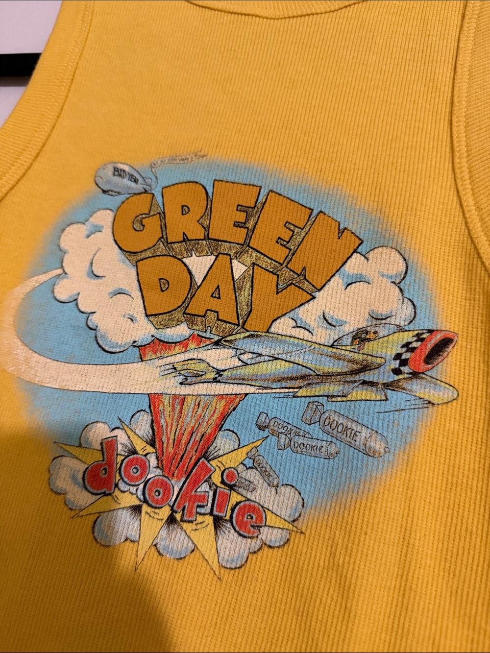 Green Day tank top - Picture 2 of 4